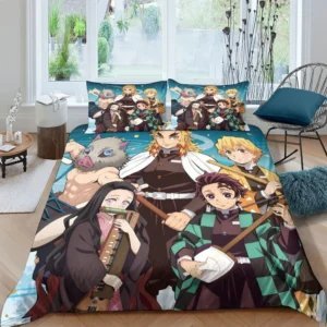 Kamado Tanjiro & Friends Bedding02