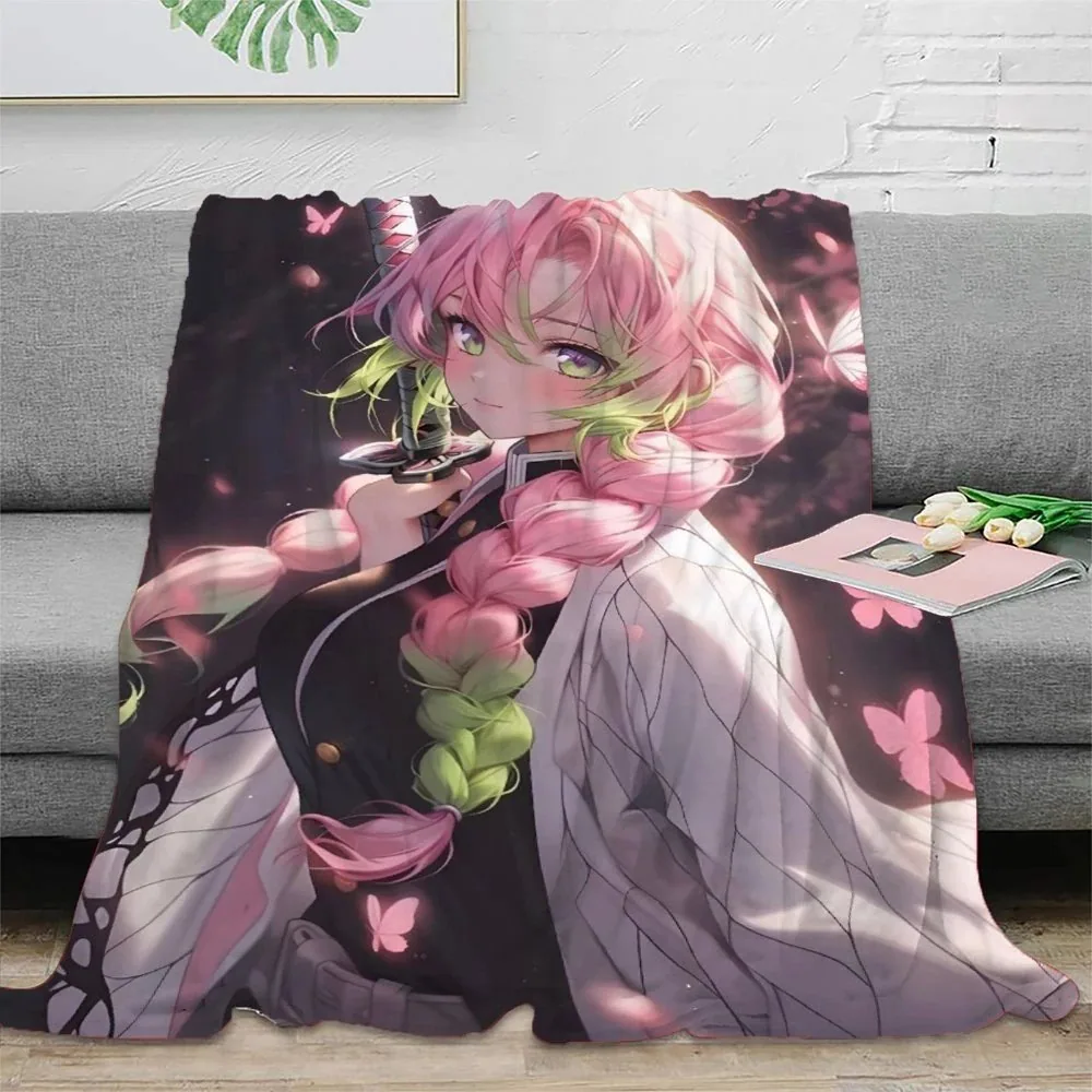 Kanroji Mitsuri Throw Blanket0