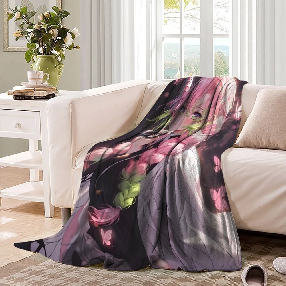 Kanroji Mitsuri Throw Blanket1