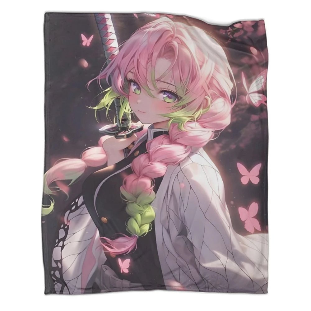 Kanroji Mitsuri Throw Blanket2