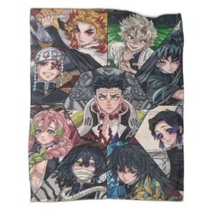 Anime Characters Comfort Soft Fleece Blanket2