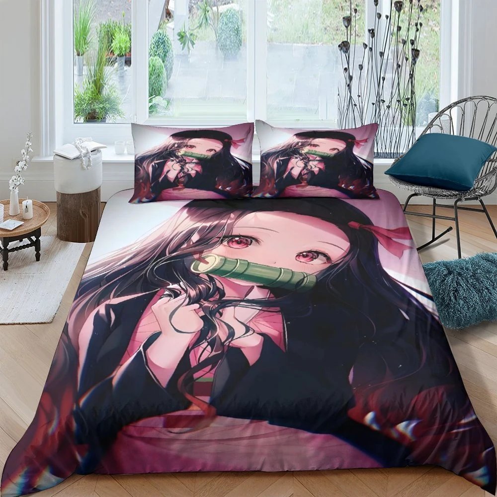 Nezuko Bedding Set1