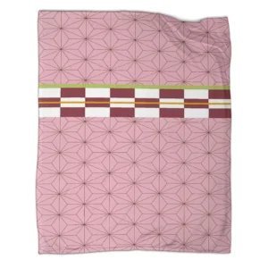 Nezuko Kamado Demon Slayer Throw Blanket0