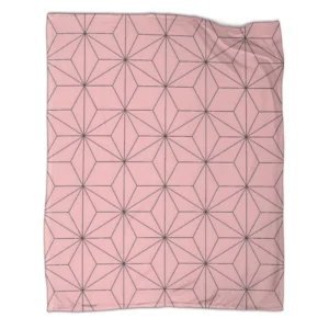 Nezuko Kamado Demon Slayer Throw Blanket0