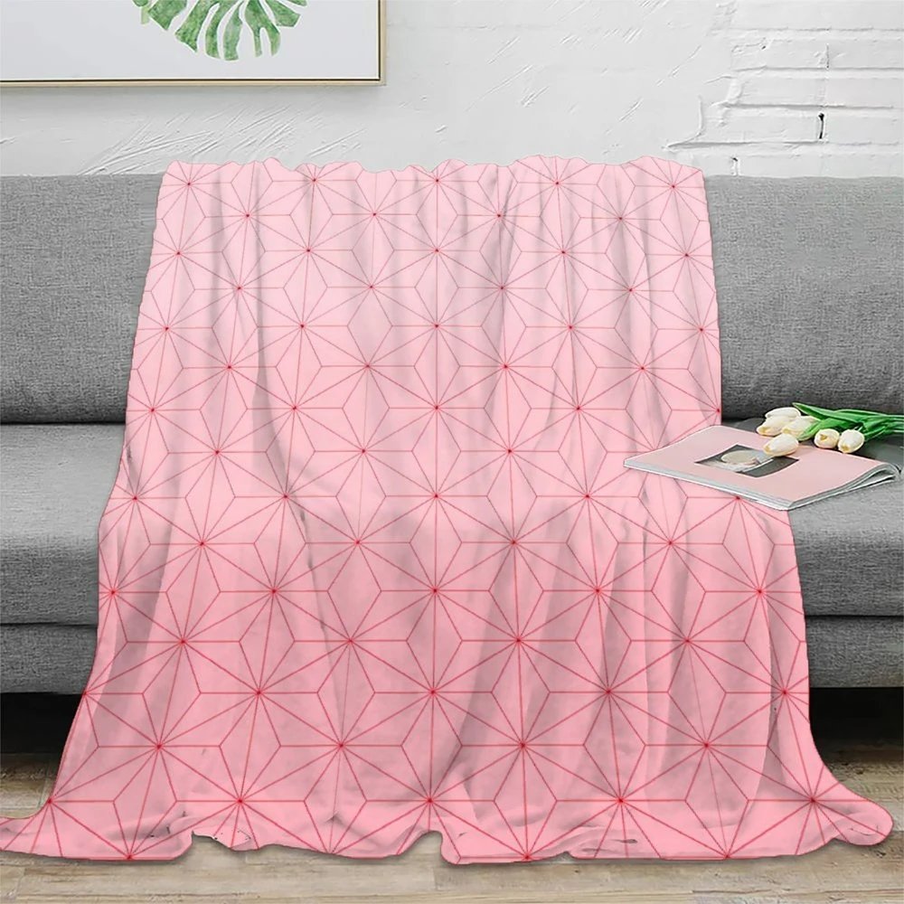Nezuko Kamado Demon Slayer Throw Blanket3