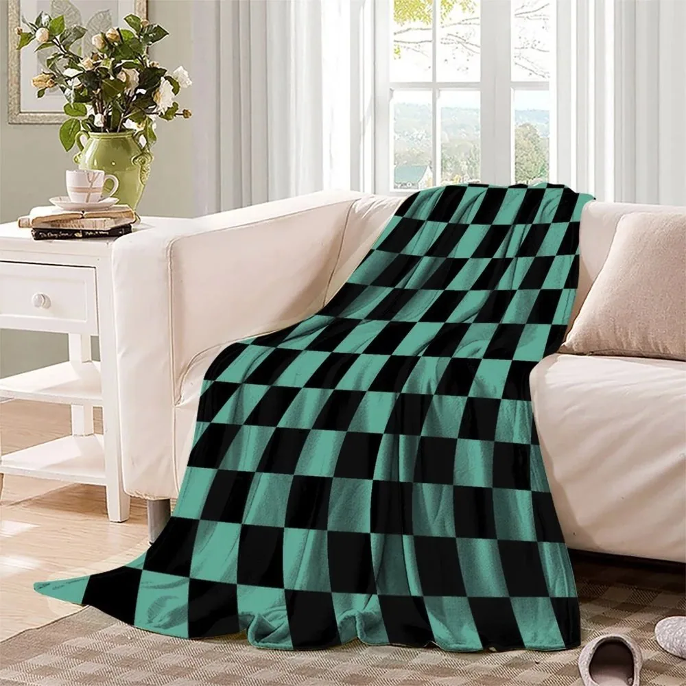 Tanjiro Kamado Demon Slayer Throw Blanket0