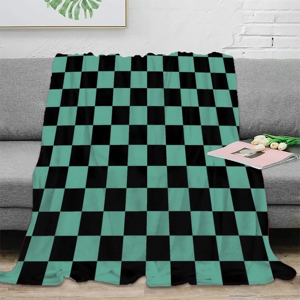 Tanjiro Kamado Demon Slayer Throw Blanket2
