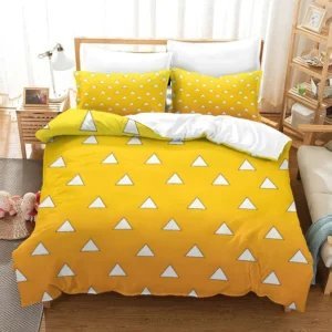 Zenitsu Agatsuma Demon Slayer Bedding Set0