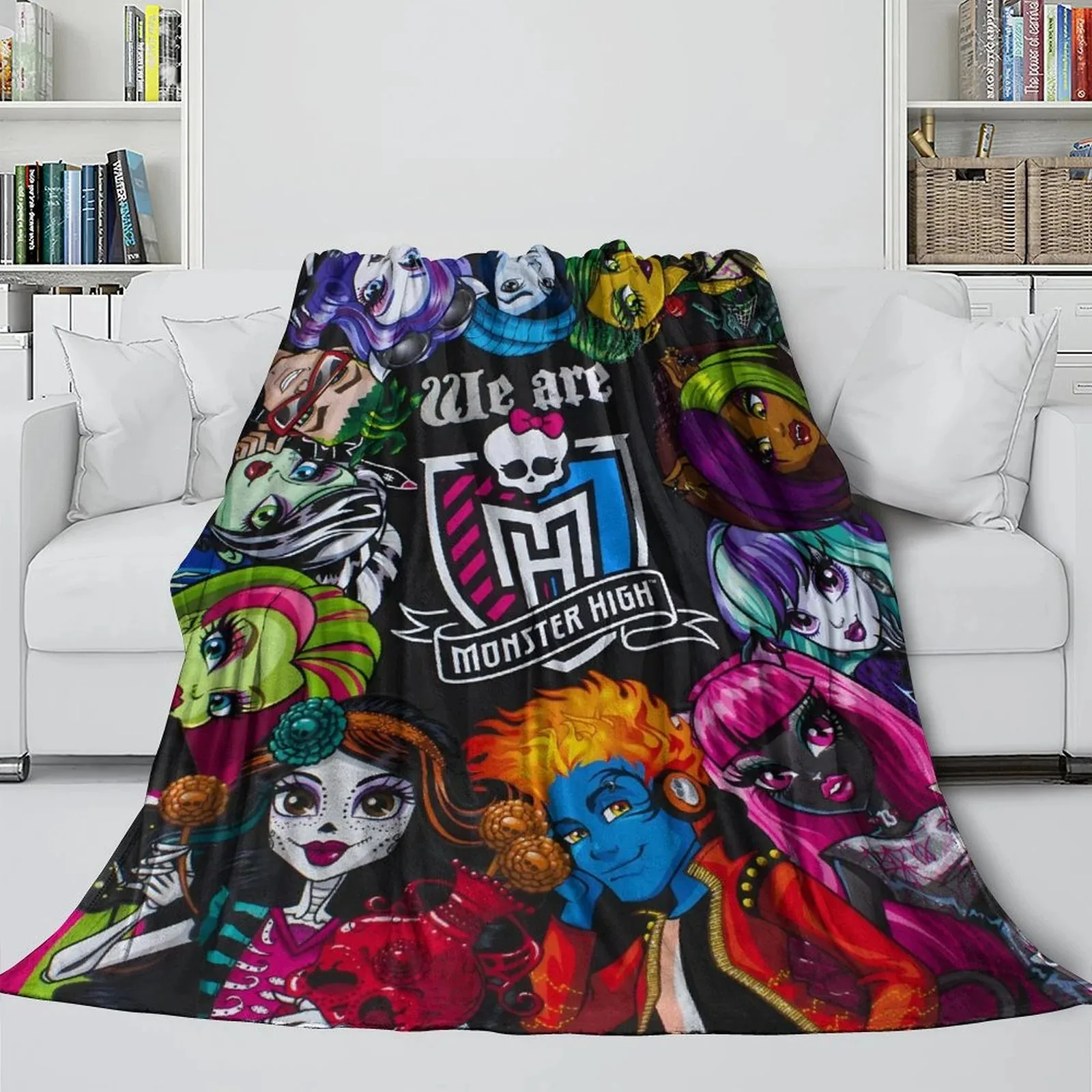Monster High We Are Monster High Fleece Throw Blanket - Image 3
