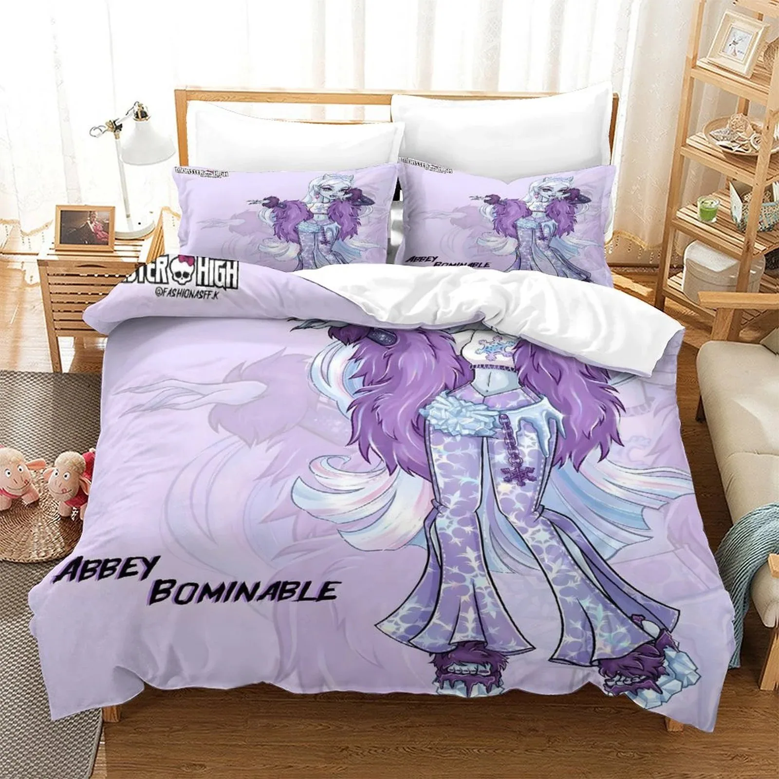 Monster High Abbey Lilac Duvet Cover Set - Image 2