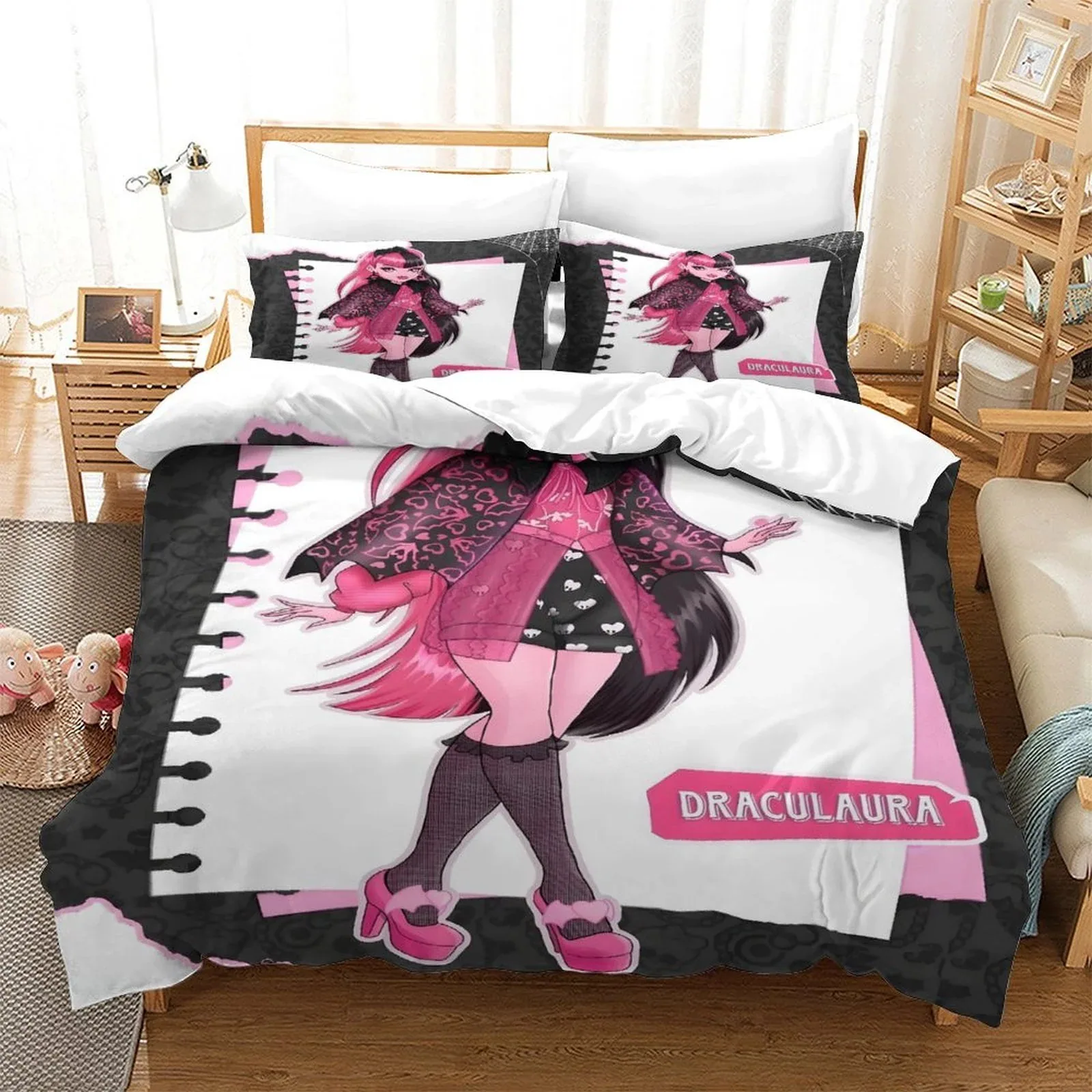 Monster High Draculaura Notebook Duvet Cover Set - Image 2