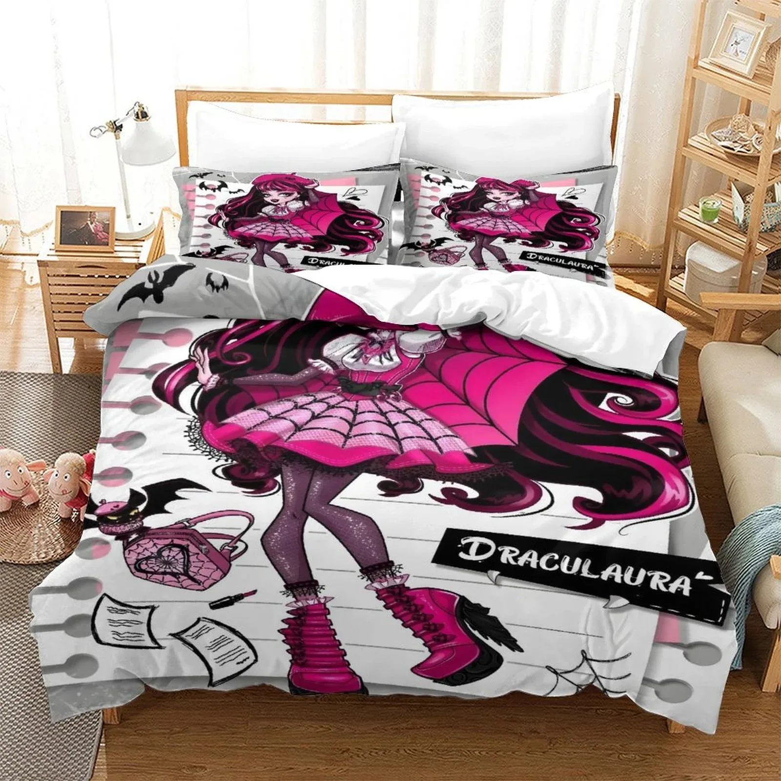 Monster High Draculaura Spider Duvet Cover Set - Image 2