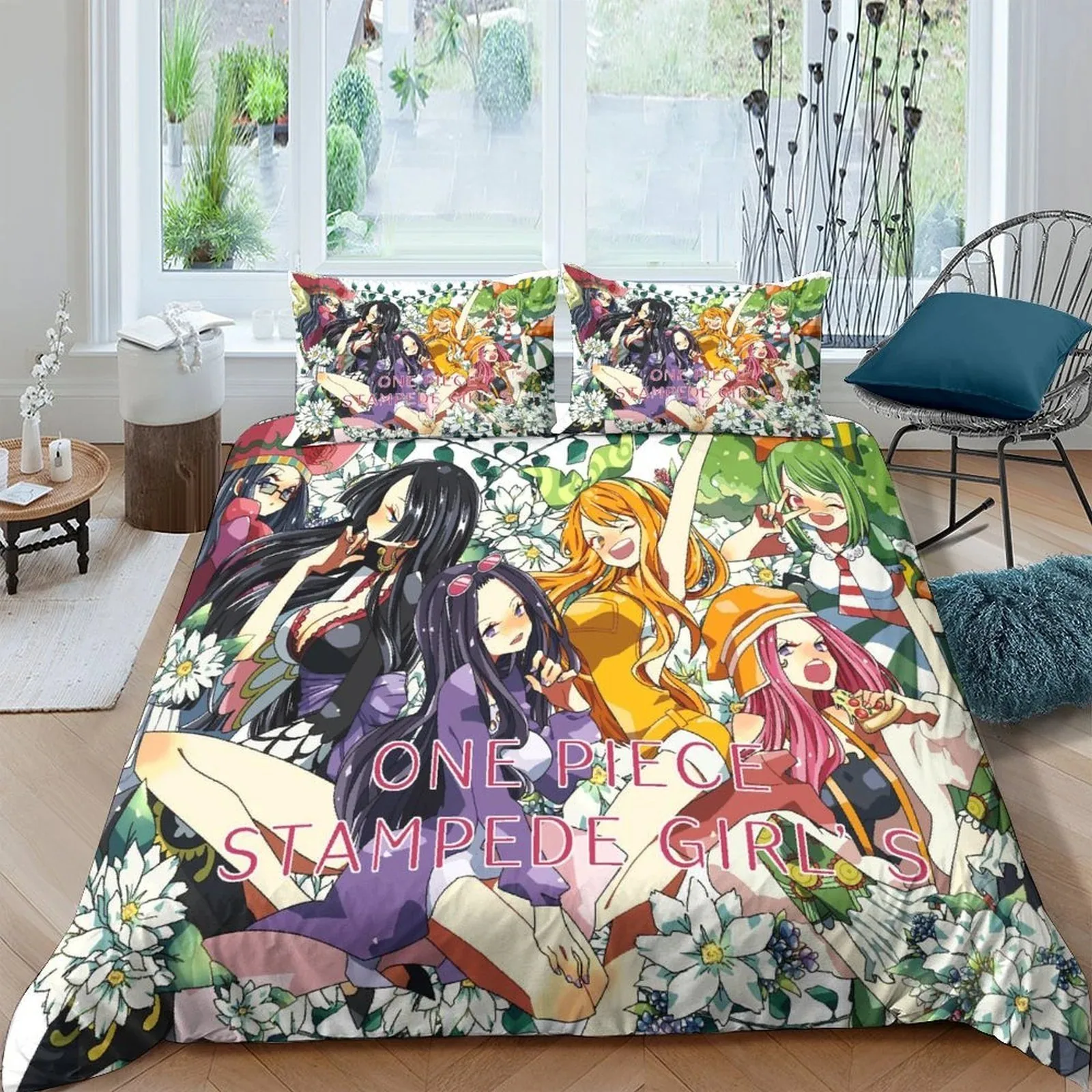 One Piece Stampede Girls Duvet Cover Set - Image 1