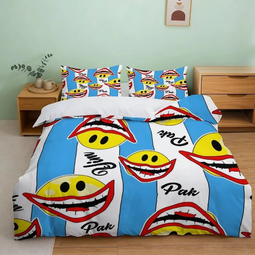 Poppy Playtime Stripe Smile Pattern Duvet Cover Set - Image 2
