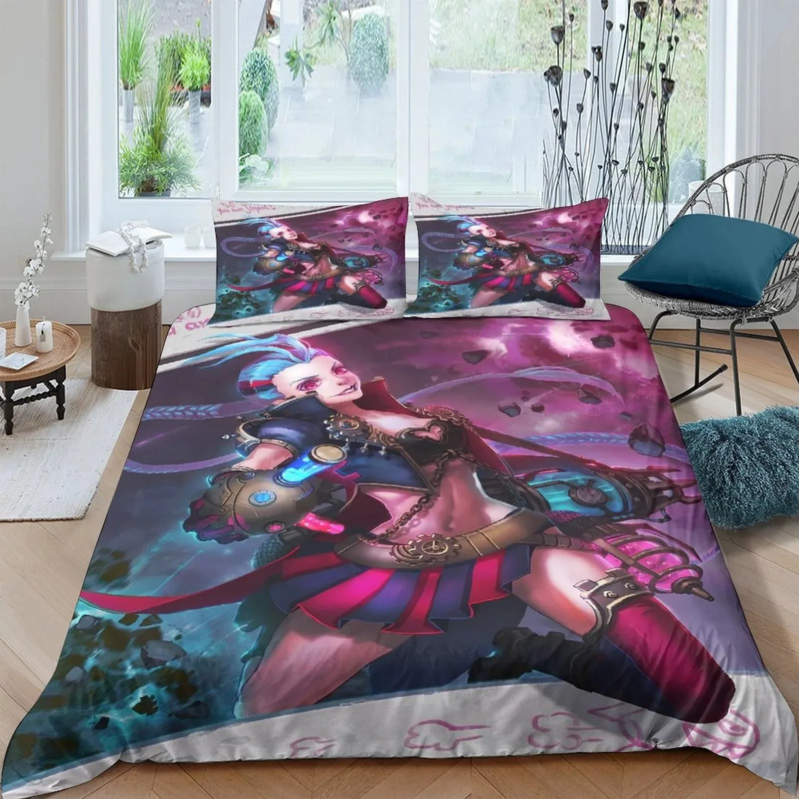 Arcane Jinx Steampunk Heart Duvet Cover Set - Image 2